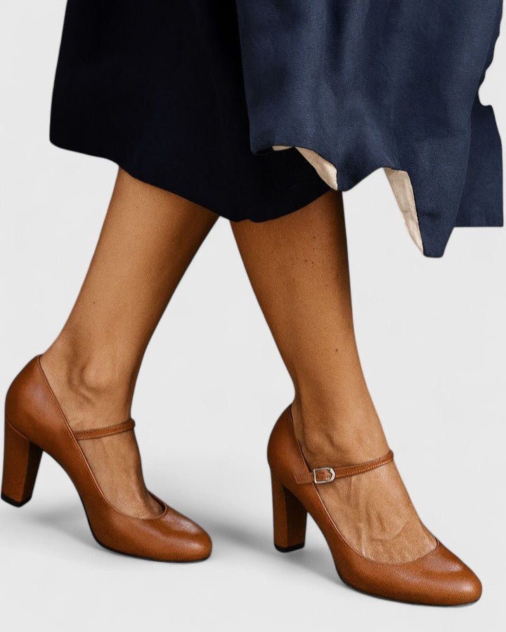 Adriana | Women’s Mary Jane Block Heel Pumps