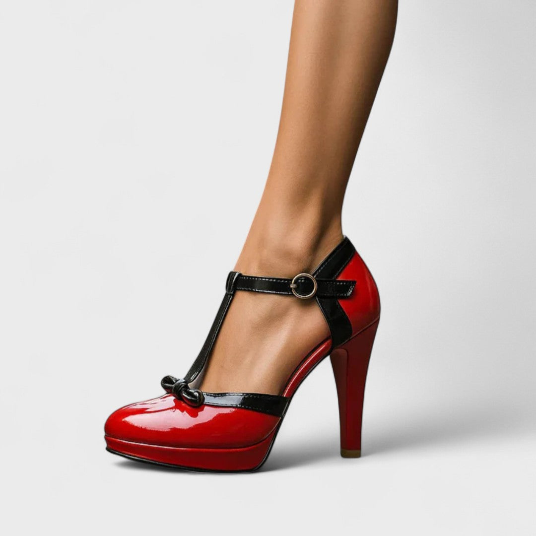 Amelia | Women's Classic Block Heel Shoes