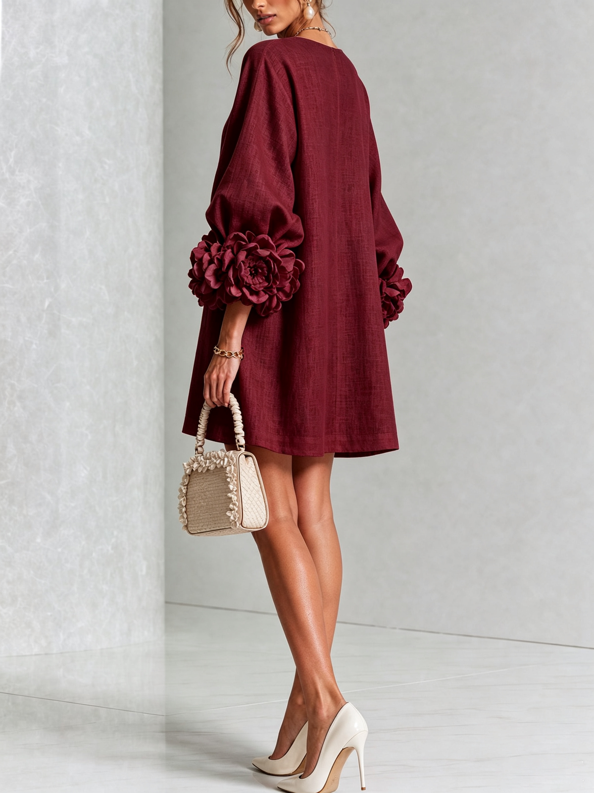 Benedetta | Floral Button-Down Mini Dress