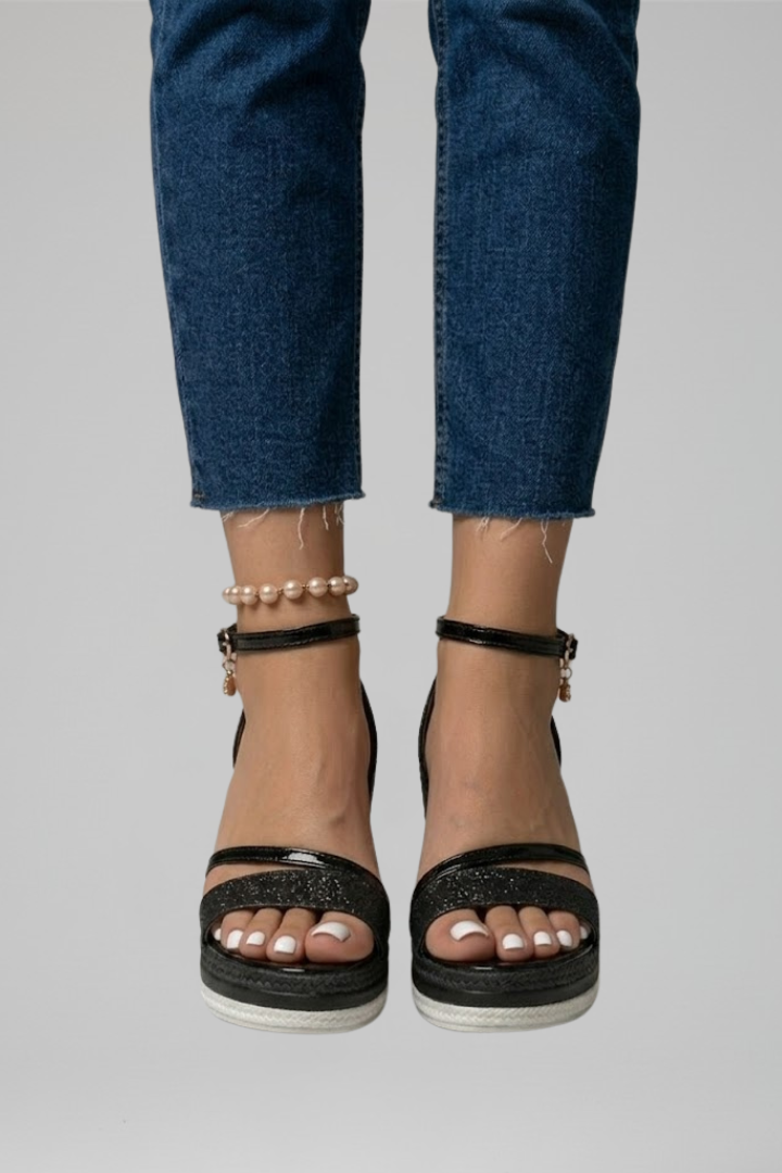Briony | Women’s Cushioned Slip-On Sandals with Platform Sole