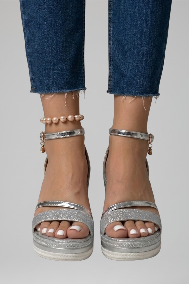 Briony | Women’s Cushioned Slip-On Sandals with Platform Sole