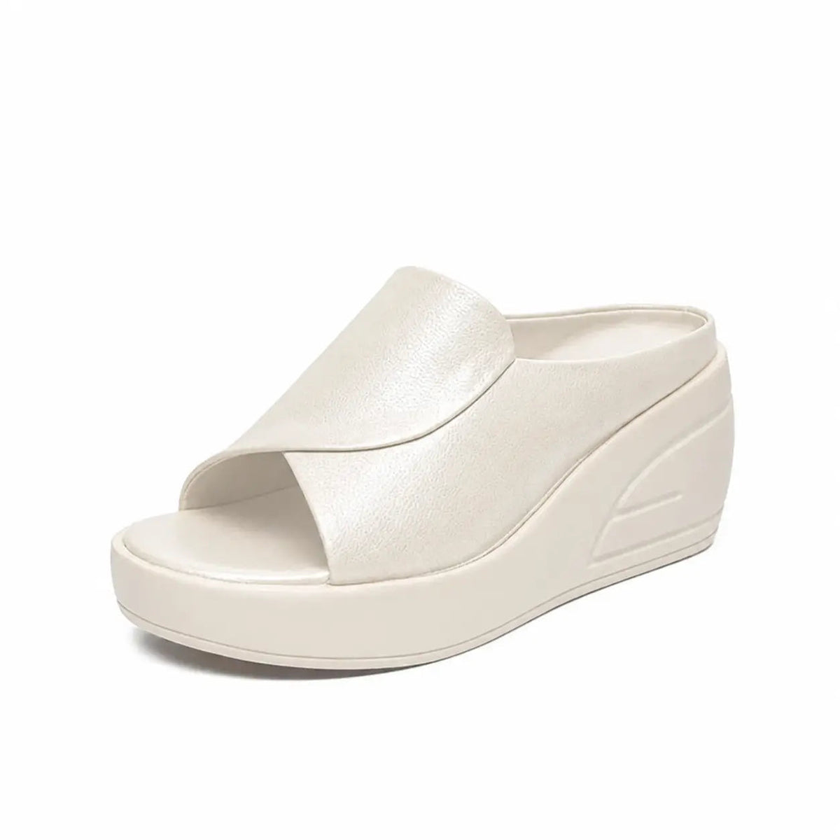 Coline | Women's Platform Wedge Mule Sandals