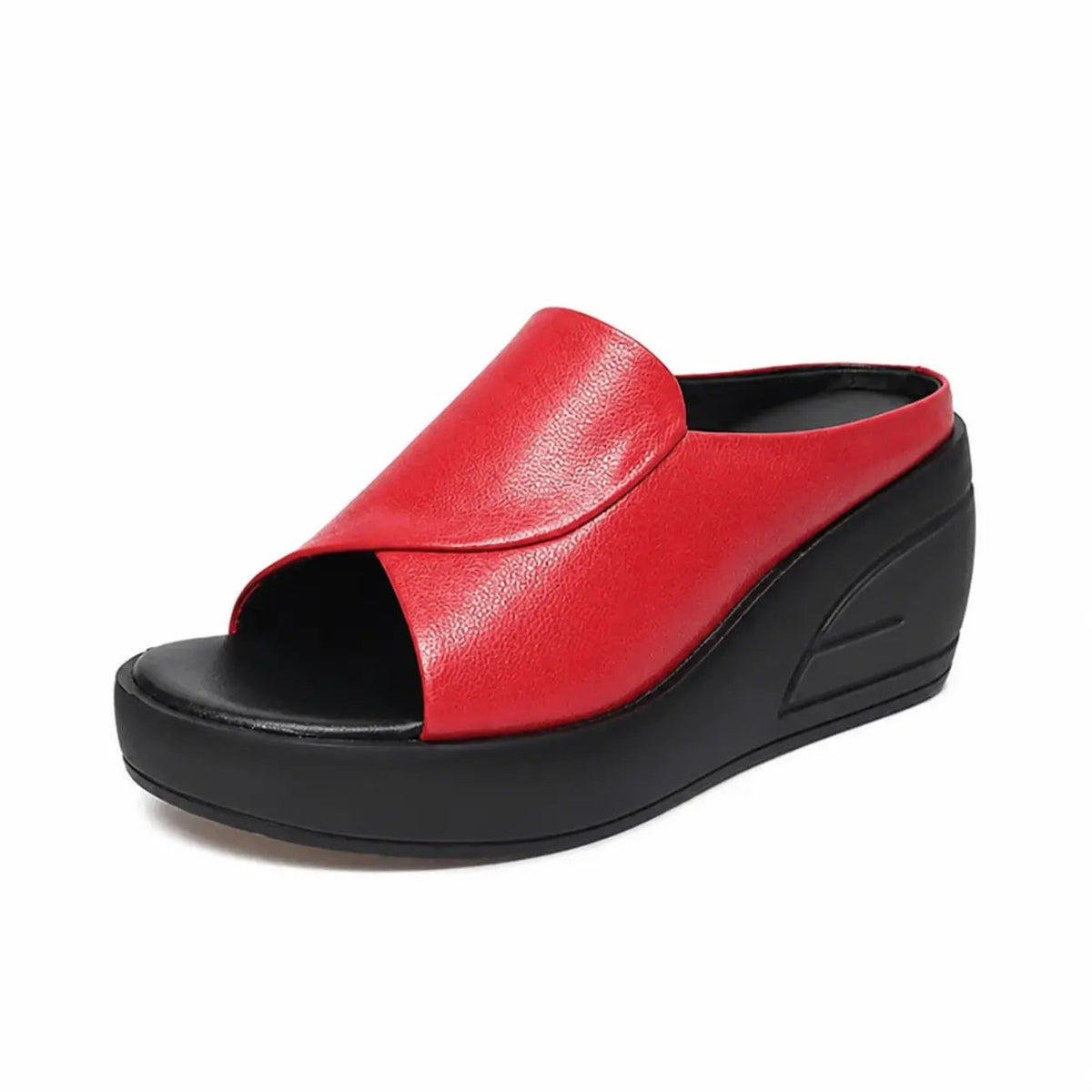 Coline | Women's Platform Wedge Mule Sandals