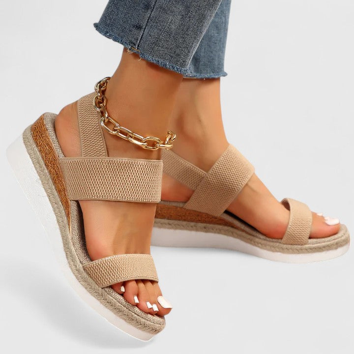 Coralie | Women’s Adjustable Sandals with Arch-Shaped Footbed