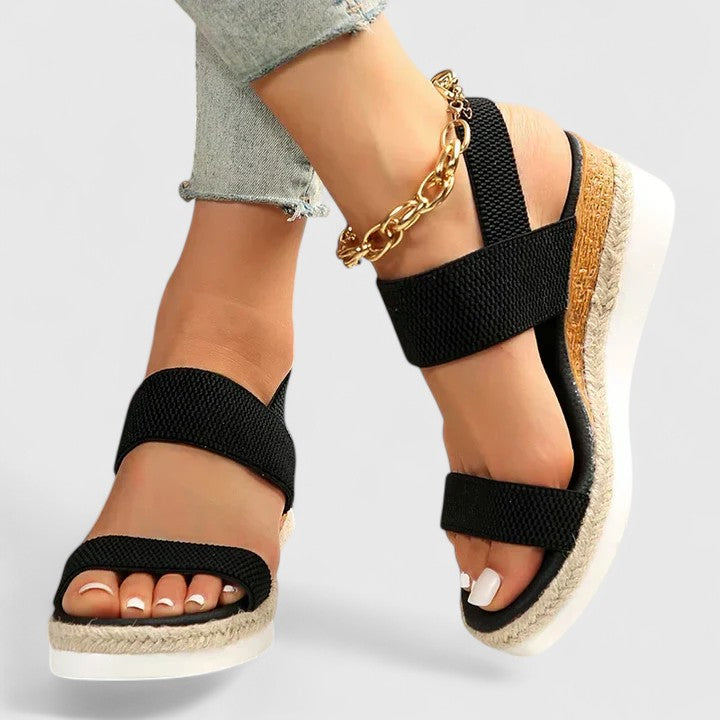 Coralie | Women’s Adjustable Sandals with Arch-Shaped Footbed