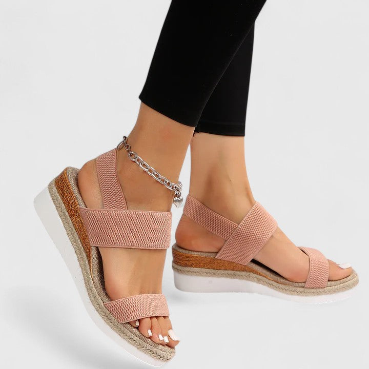 Coralie | Women’s Adjustable Sandals with Arch-Shaped Footbed