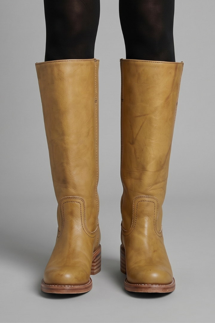 Darla | Women's Mid-Calf Pull-On Boots With Block Heels