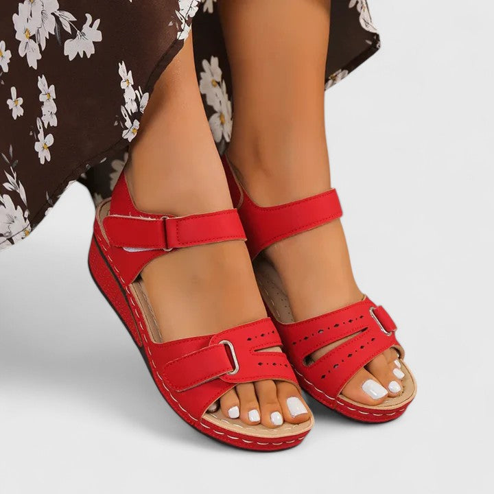 Diana | Women's Adjustable Strap Sandals with Contoured Footbed