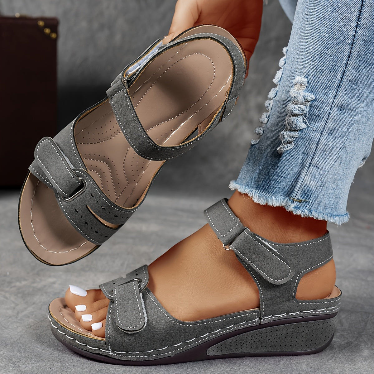 Elodie | Adjustable Comfort Sandals