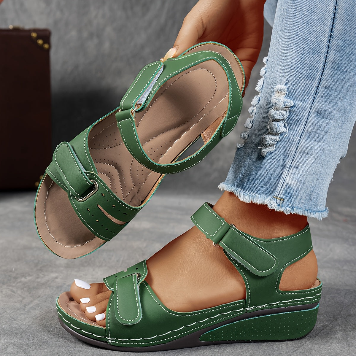 Elodie | Adjustable Comfort Sandals