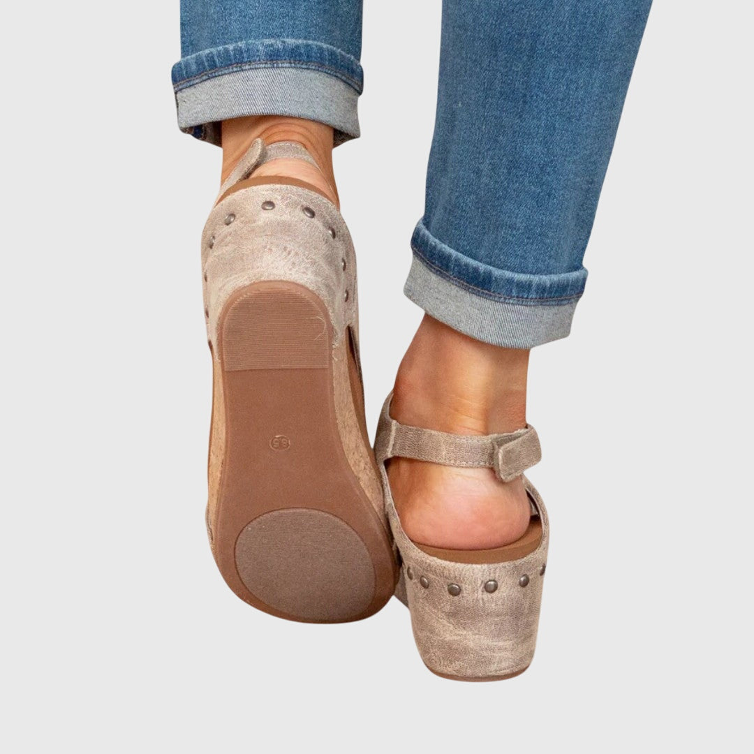Faith | Women's Orthopedic Open-Toe Sandals with Adjustable Buckle