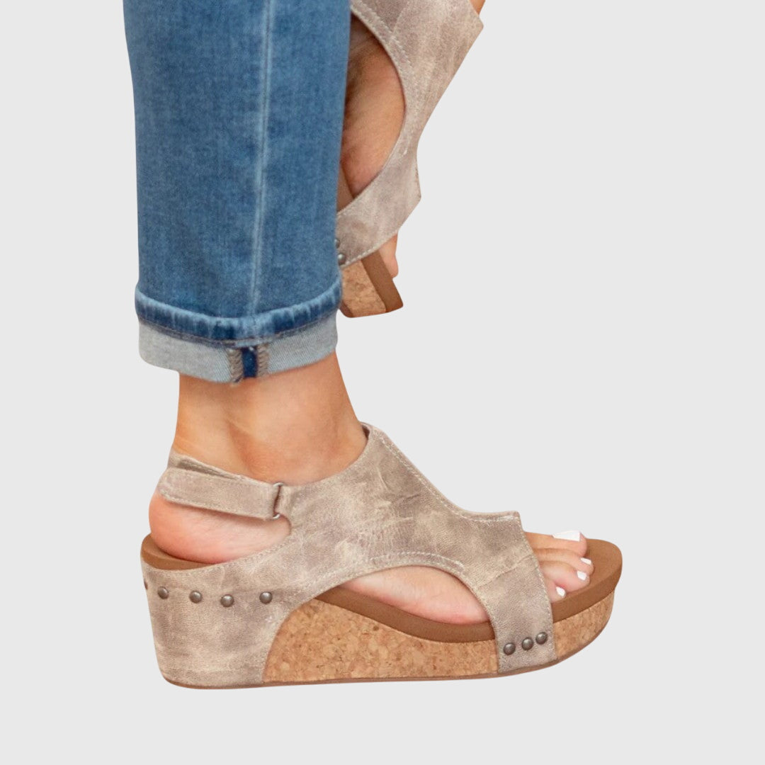 Faith | Women's Orthopedic Open-Toe Sandals with Adjustable Buckle