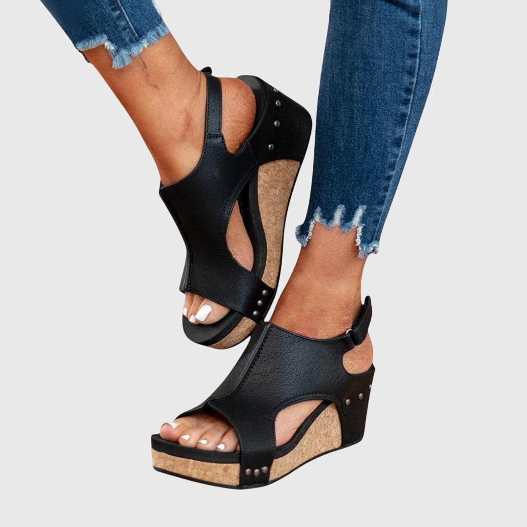 Faith | Women's Orthopedic Open-Toe Sandals with Adjustable Buckle