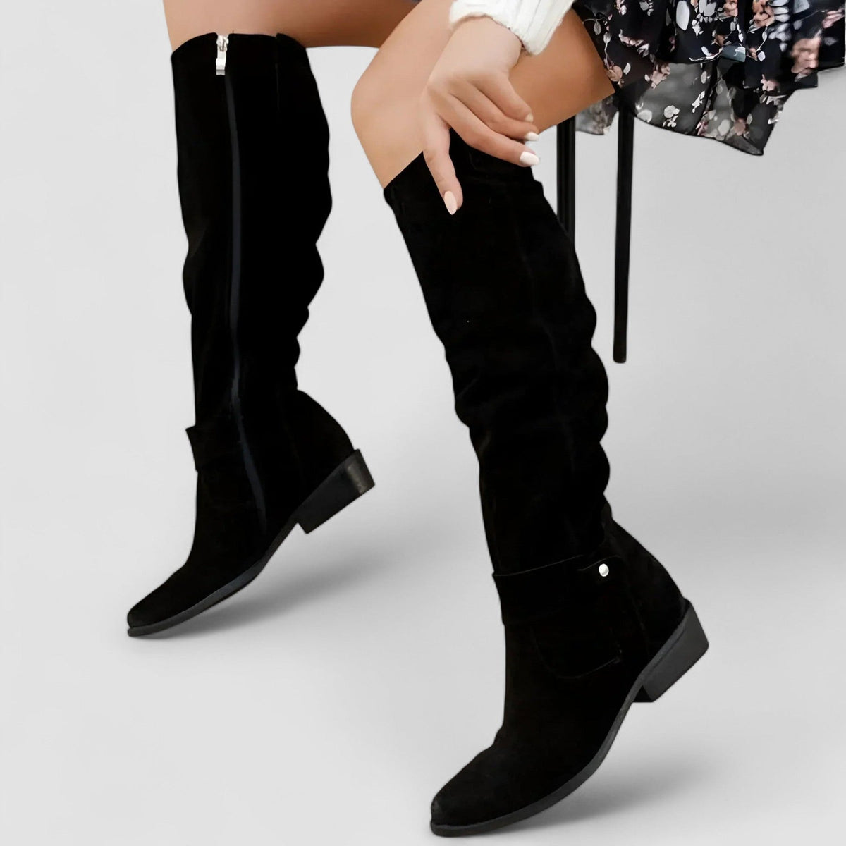 Mila | Knee-High Slouch Boots