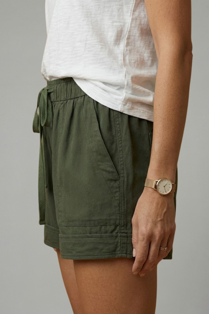 Rochelle | Women's Relaxed Drawstring Waist Shorts