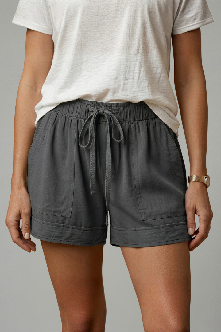 Rochelle | Women's Relaxed Drawstring Waist Shorts