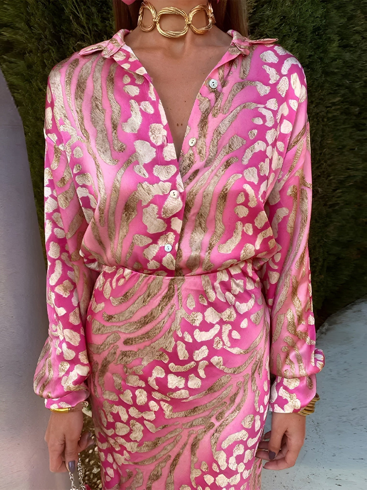 Thea | Long-Sleeve Flowing Dress