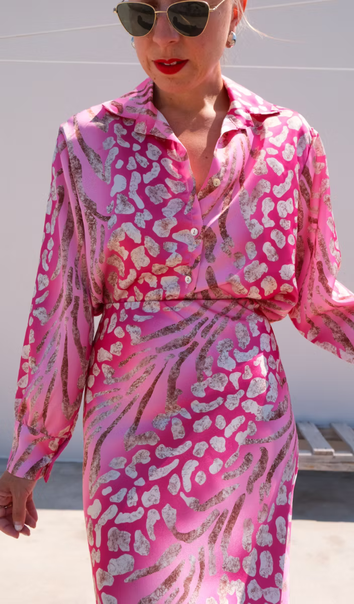 Thea | Long-Sleeve Flowing Dress
