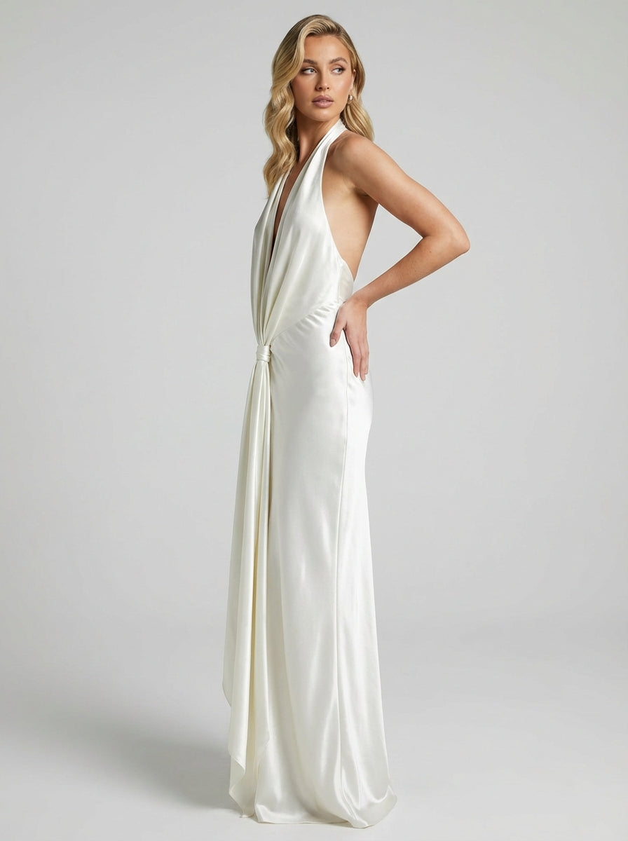 Women's Maxi Dress Halter Neck | Evening