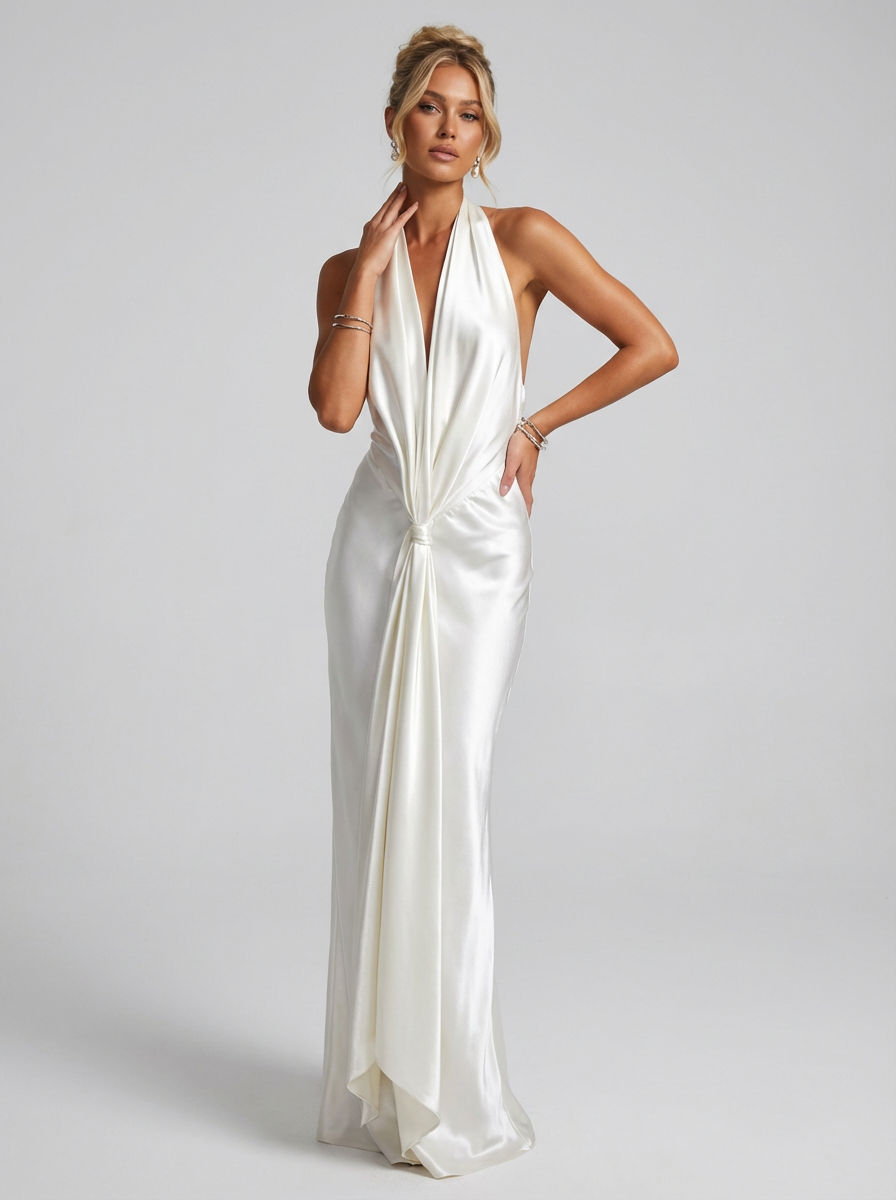 Women's Maxi Dress Halter Neck | Evening