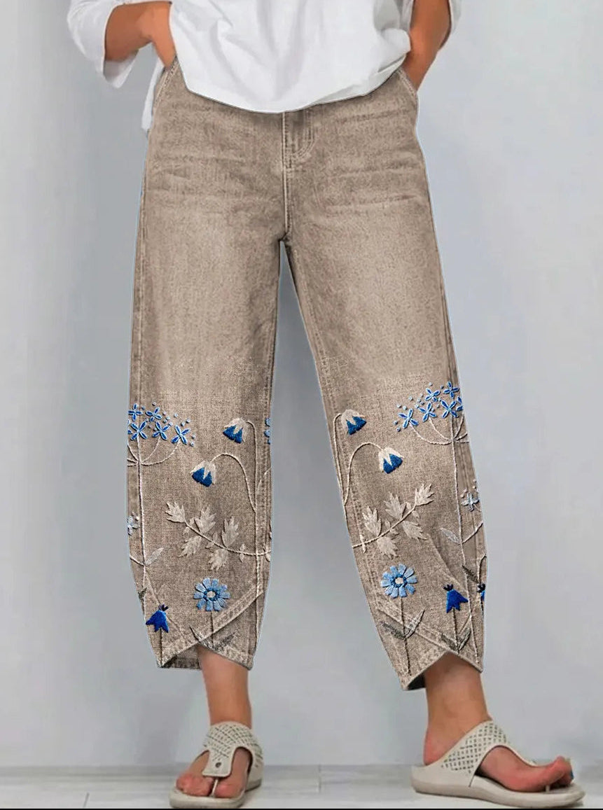 Yara | Relaxed Straight-Leg Trousers
