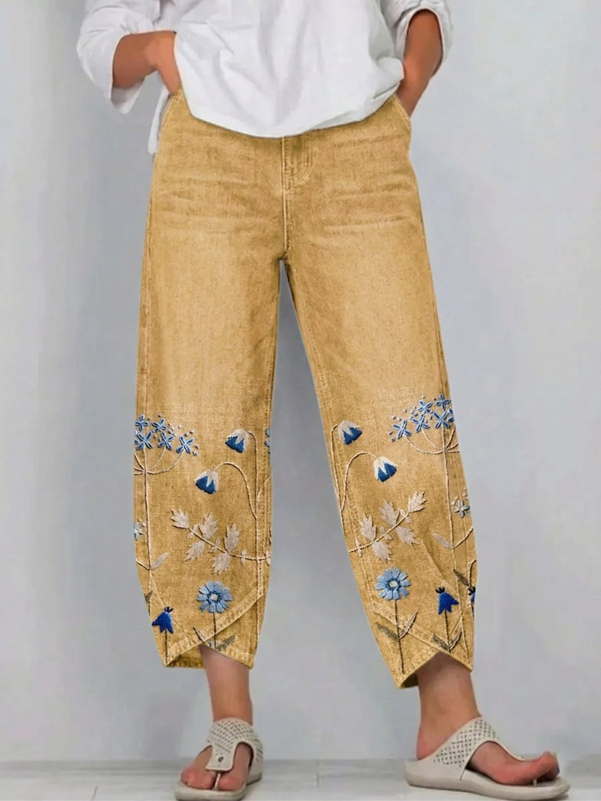 Yara | Relaxed Straight-Leg Trousers