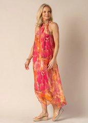 Minali Silk Dress