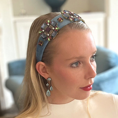 Dolce Blue Gem Headband