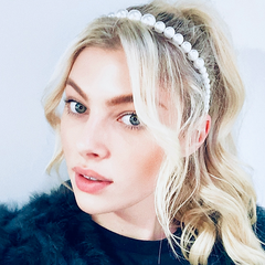 Faux Pearl Headband