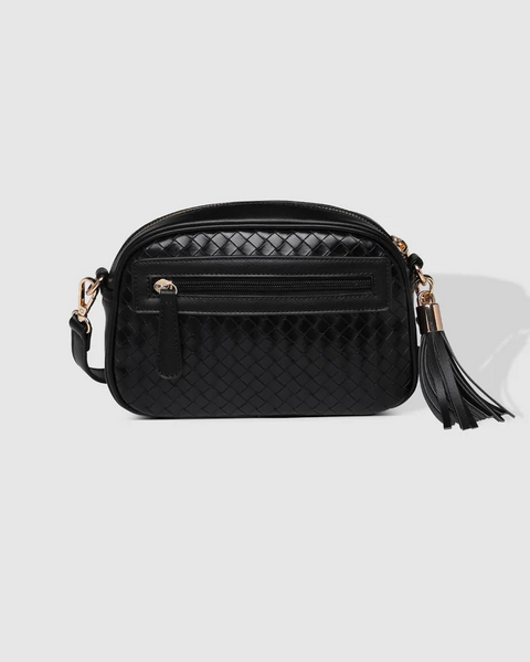 Jacinta Woven Crossbody Bag