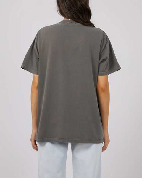 Sky Dance Oversize Tee Charcoal