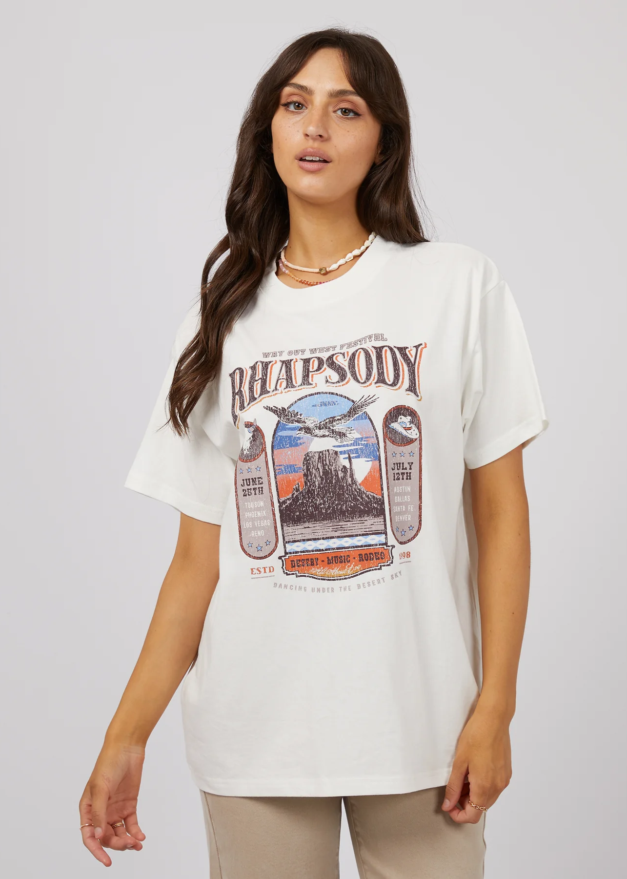 Sky Dance Oversized Tee