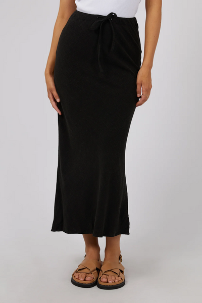 Luxe Linen Maxi Skirt