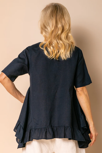 Shiloh Linen Blend Top