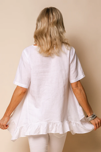 Shiloh Linen Blend Top