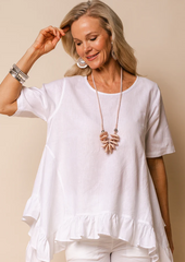 Shiloh Linen Blend Top