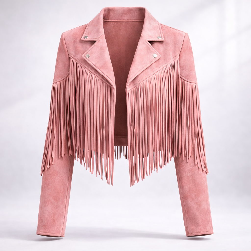 Alba | Fringe Cropped Jacket