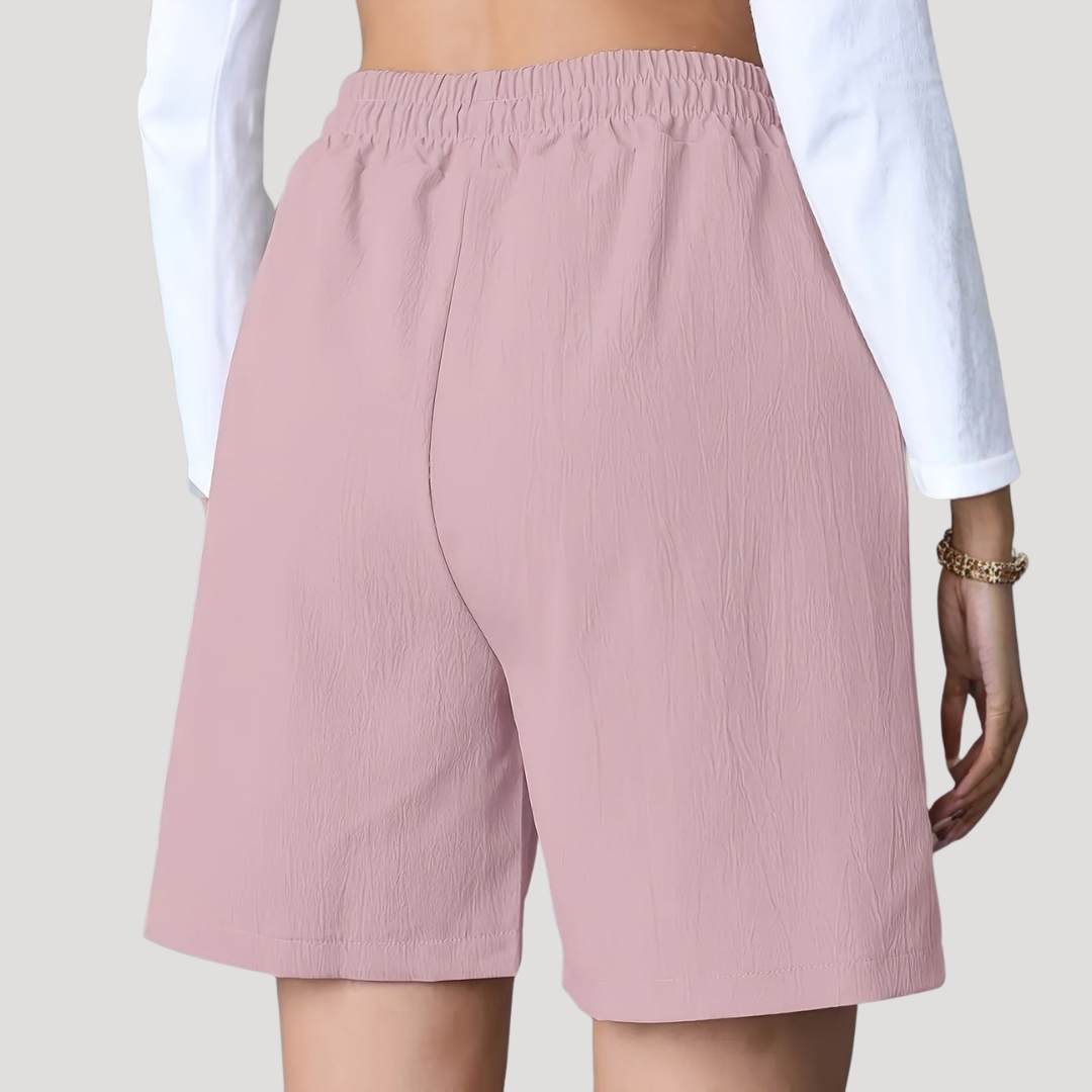 Althea | Women's Bermuda Shorts With Drawstring Waist