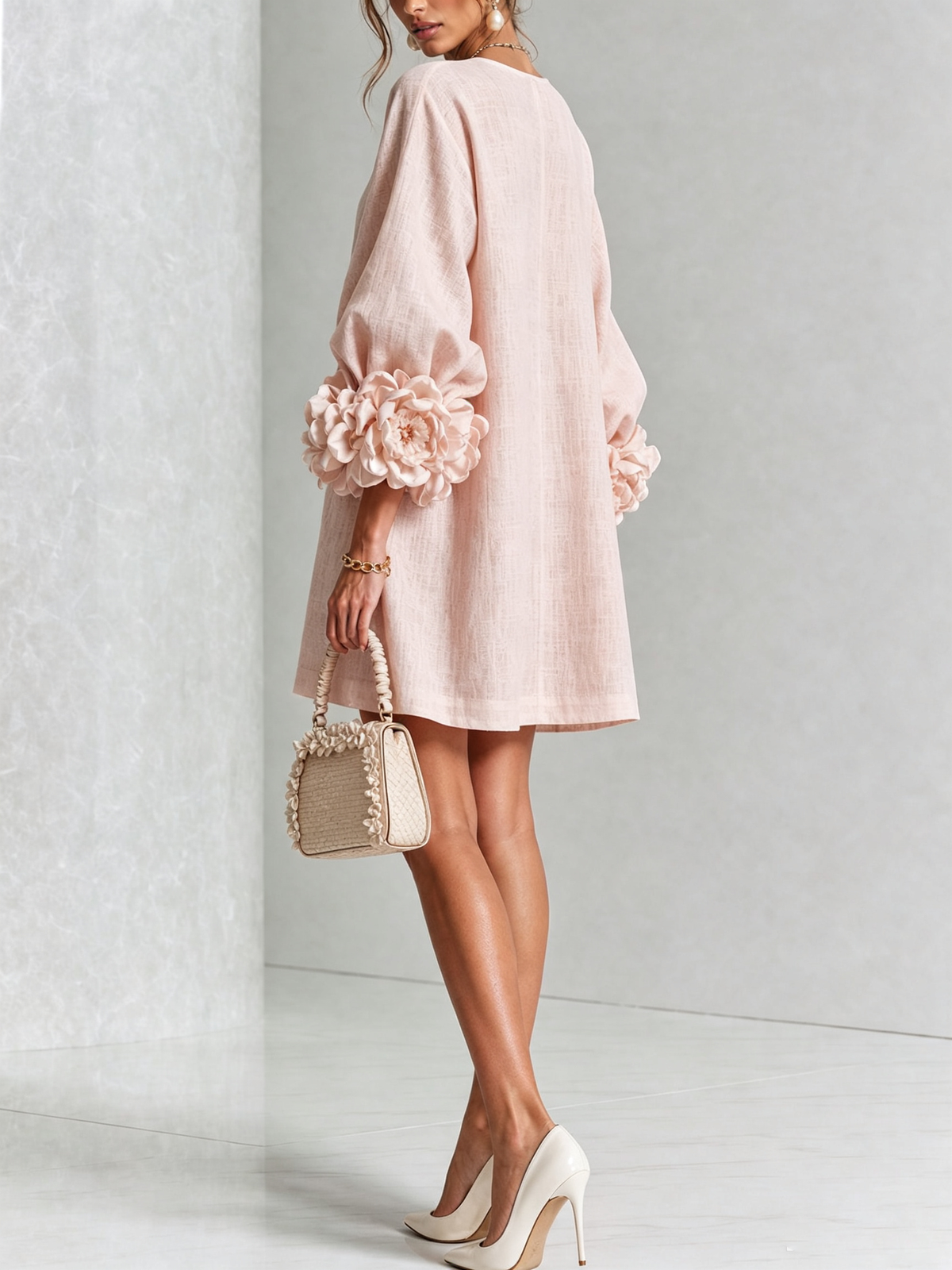 Benedetta | Floral Button-Down Mini Dress