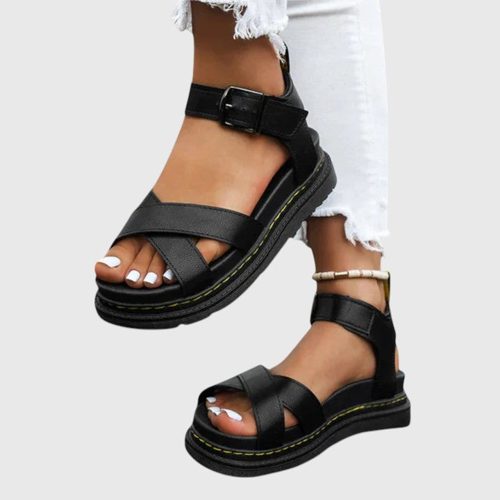 Berna | Women's Orthopedic Sandals with Adjustable Buckles