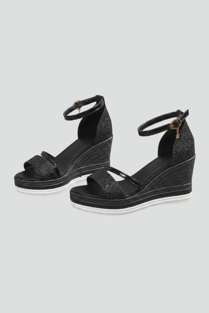 Briony | Women’s Cushioned Slip-On Sandals with Platform Sole