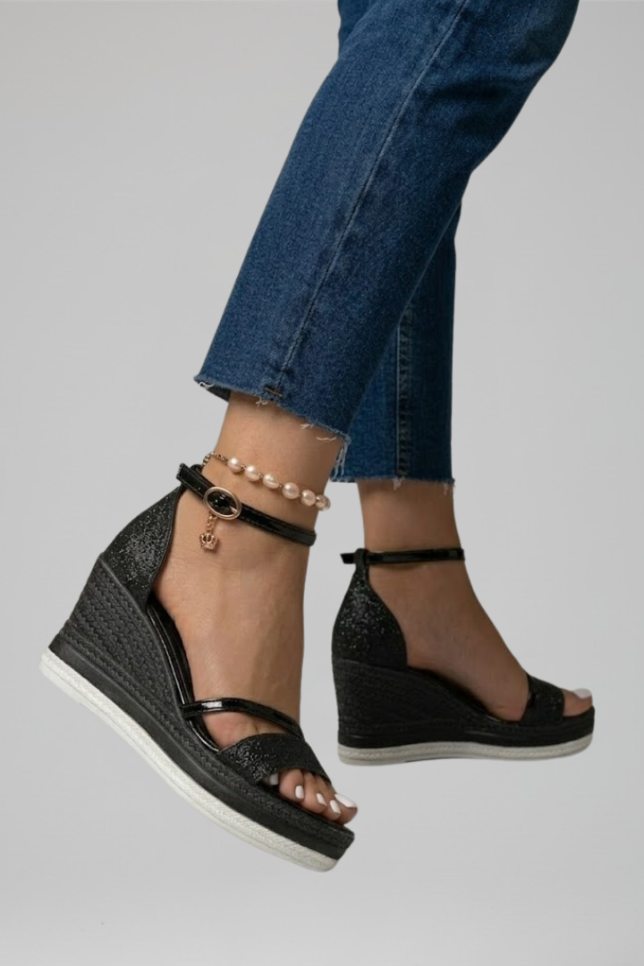 Briony | Women’s Cushioned Slip-On Sandals with Platform Sole