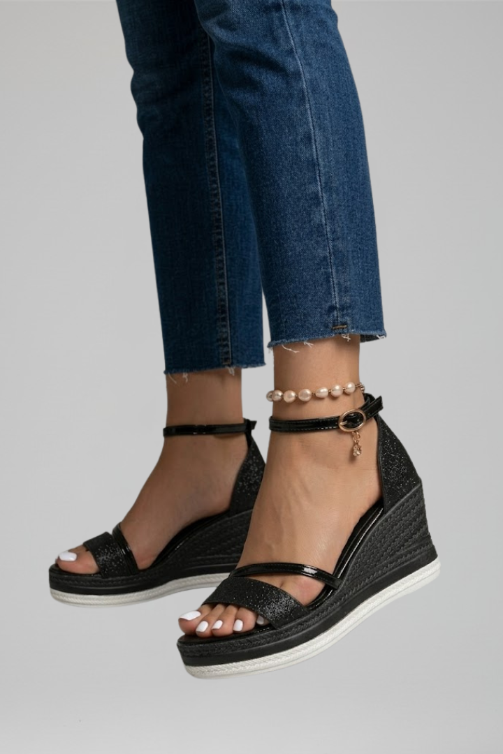 Briony | Women’s Cushioned Slip-On Sandals with Platform Sole