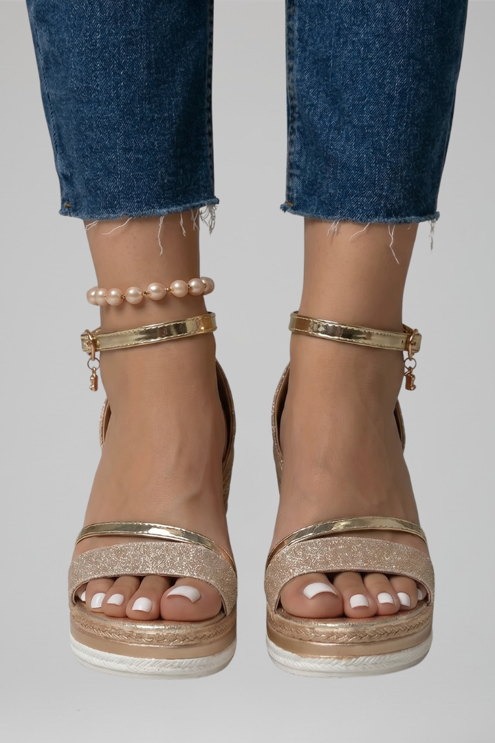 Briony | Women’s Cushioned Slip-On Sandals with Platform Sole