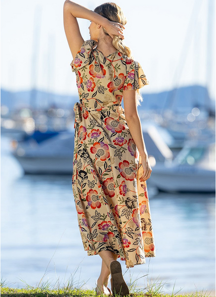 Lowanna S/S Wrap Dress