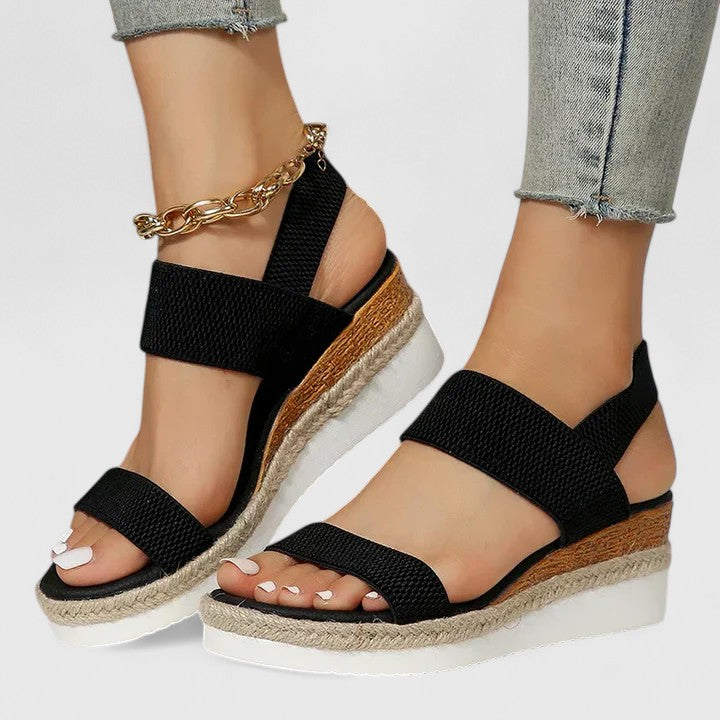 Coralie | Women’s Adjustable Sandals with Arch-Shaped Footbed