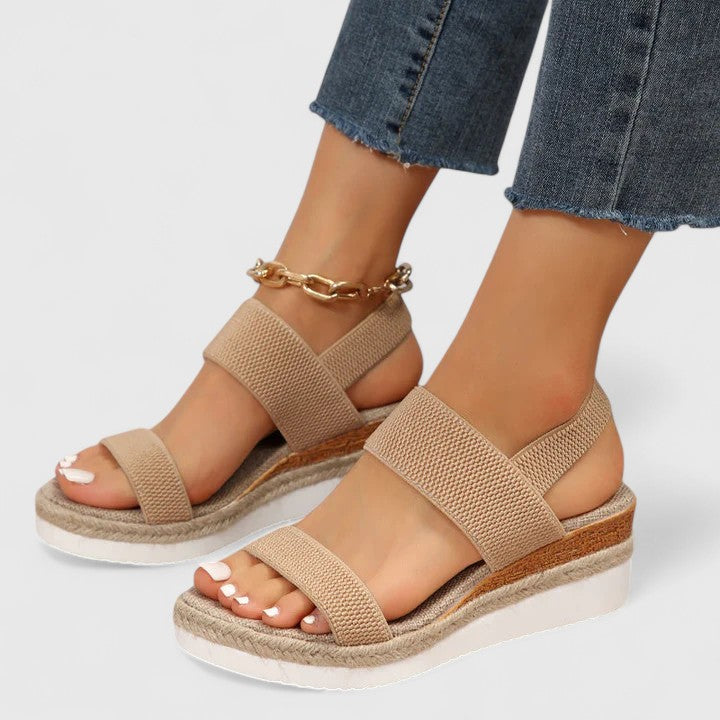 Coralie | Women’s Adjustable Sandals with Arch-Shaped Footbed