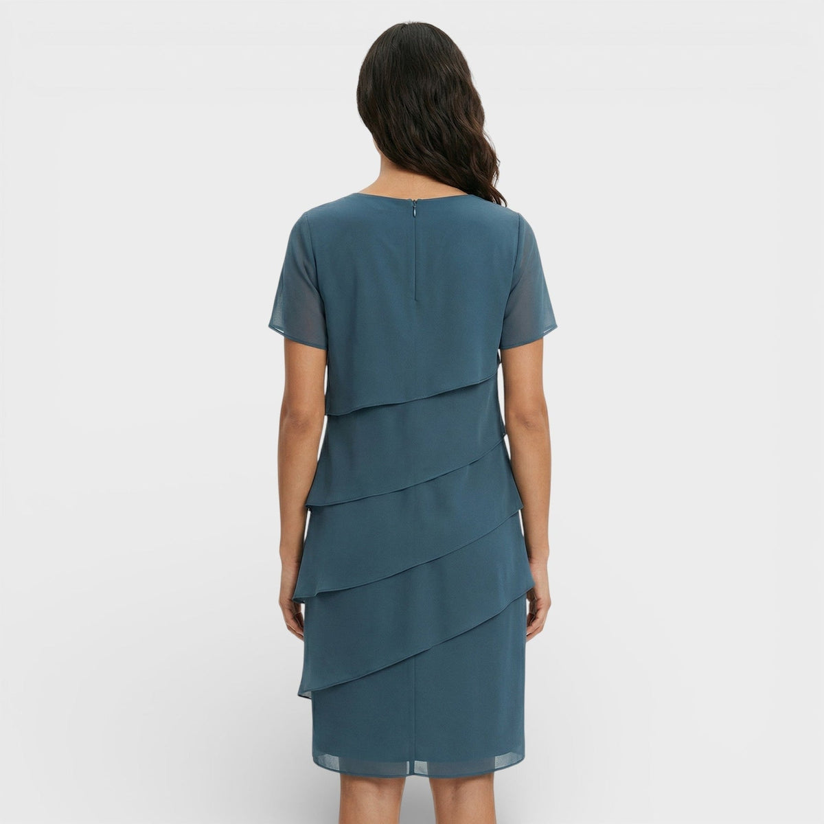 Cressida | Women’s Short-Sleeve Mini Dress with Ruffle Detail