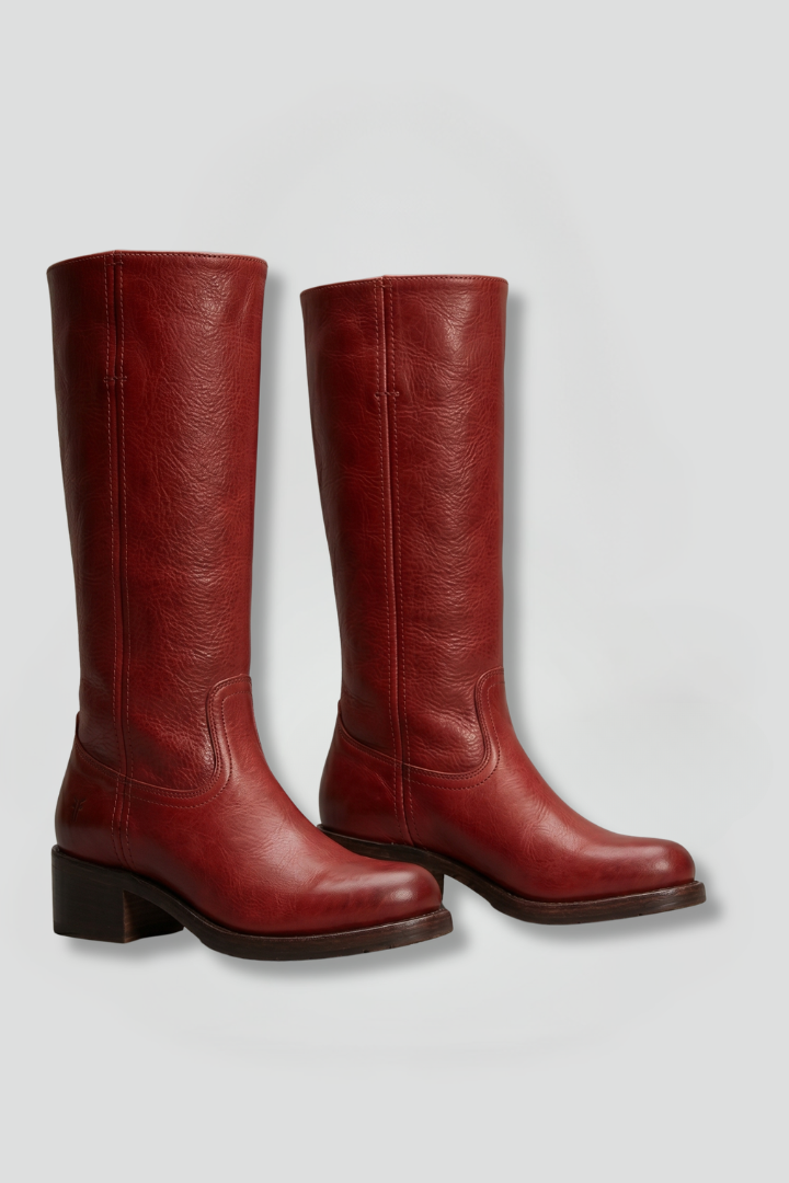 Darla | Women's Mid-Calf Pull-On Boots With Block Heels