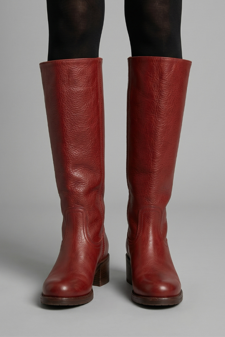 Darla | Women's Mid-Calf Pull-On Boots With Block Heels